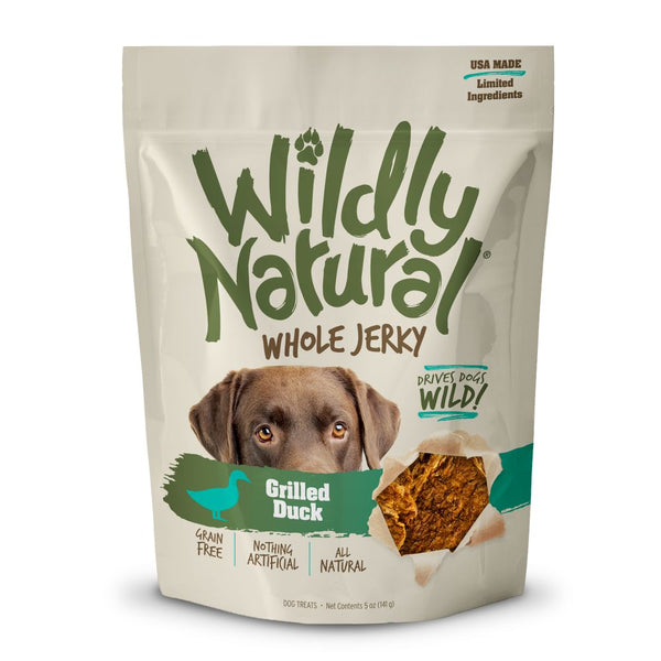 Fruitables Whole Jerky Grilled Duck Dog Treats, 5oz
