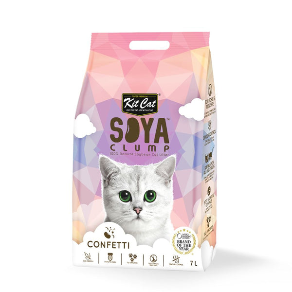 Kit Cat Soya Confetti Tofu Cat Litter, 7L