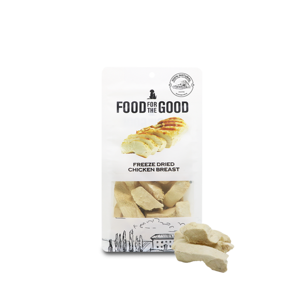 Food For The Good Freeze-Dried Chicken Breast Pet Treats, 70g