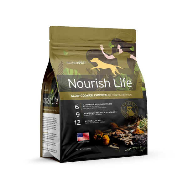 Nurture Pro Nourish Life Chicken Formula for Puppy & Active Adult Dry Dog Food (4 Sizes)