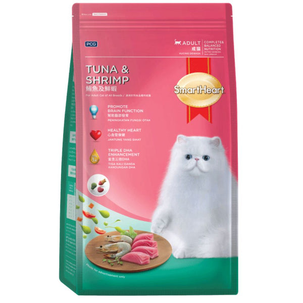 SmartHeart Tuna & Shrimp Dry Cat Food (2 Sizes)