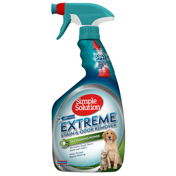 Simple Solution Spring Breeze Extreme Stain & Odour Remover, 945ml