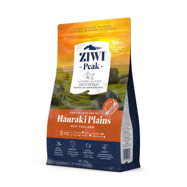 ZIWI Peak Provenance Hauraki Plains Air-Dried Dog Food (3 Sizes)