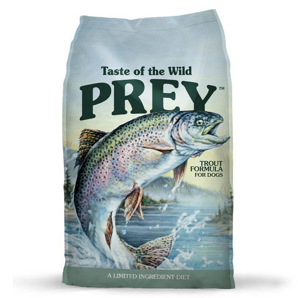 Taste Of The Wild PREY Trout Limited Ingredient Formula Dry Dog Food (2 Sizes) - Happy Hoomans