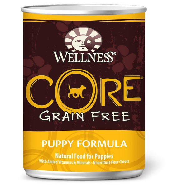 Wellness CORE Grain-Free Puppy Formula Canned Dog Food, 354g - Happy Hoomans