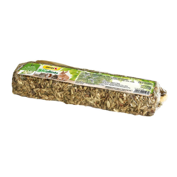 Gimbi Big Stick with Fennel Seeds Small Animal Treats, 70g