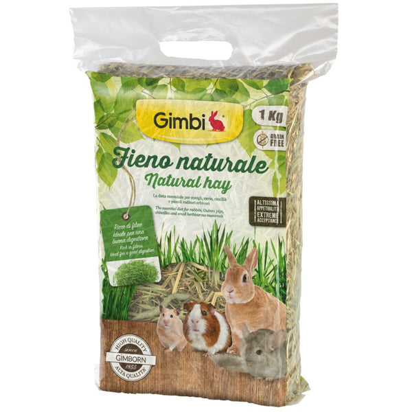 Gimbi Natural Hay for Small Animals, 1kg