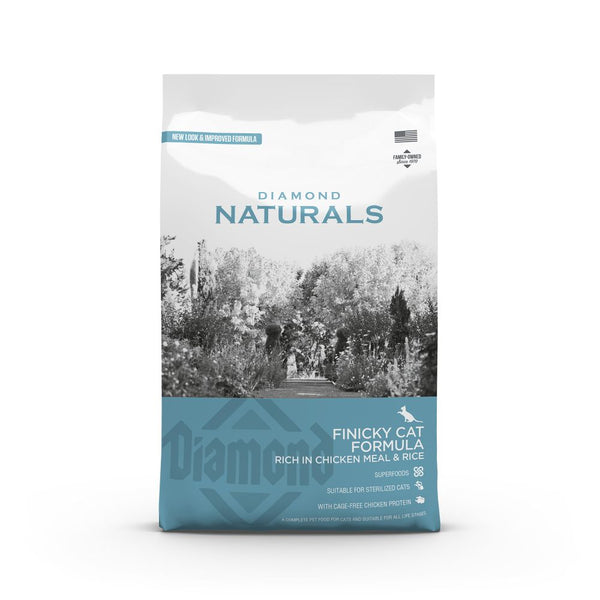 Diamond Naturals Finicky Adult Cat Dry Food (2 Sizes)