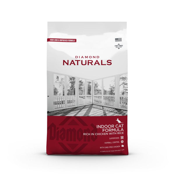 Diamond Naturals Indoor Adult Cat Dry Food (2 Sizes)