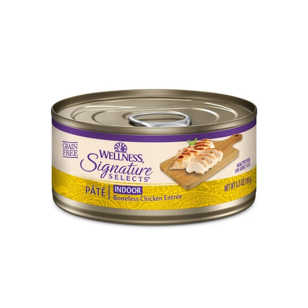 Wellness CORE Signature Selects Pate Indoor Boneless Chicken Entrée Wet Cat Food, 150g