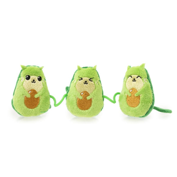 FuzzYard Avocado Catnip Plush Toy
