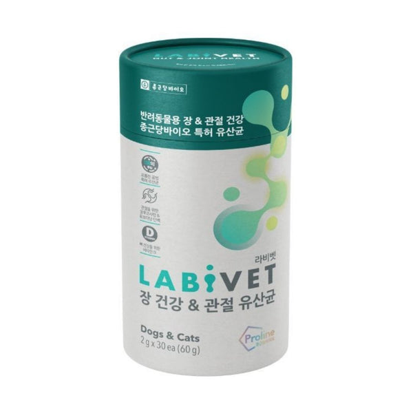 Labivet Joint + Gut Health Probiotics Pet Supplement, 60g