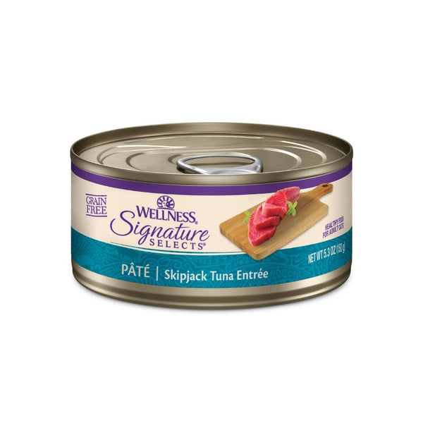 Wellness CORE Signature Selects Pate Skipjack Tuna Entrée Wet Cat Food, 150g