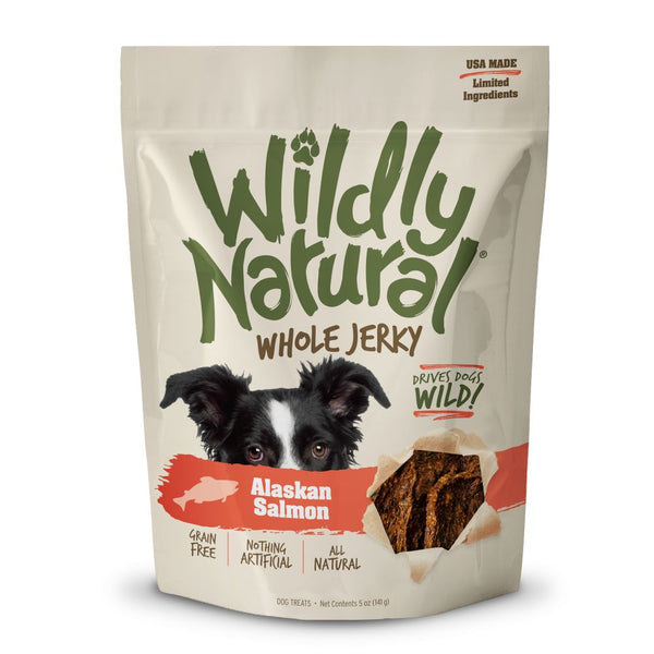 Fruitables Whole Jerky Alaskan Salmon Dog Treats, 5oz