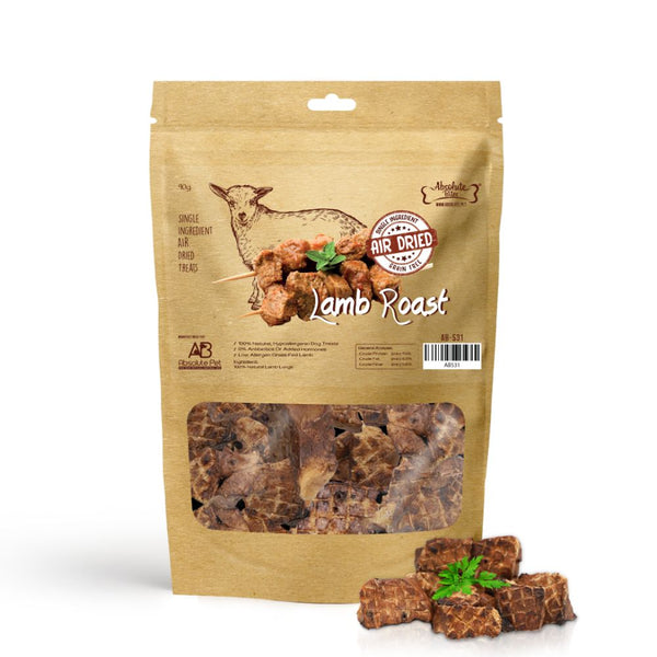 Absolute Bites Air-Dried Lamb Roast Dog Treats (2 Sizes)
