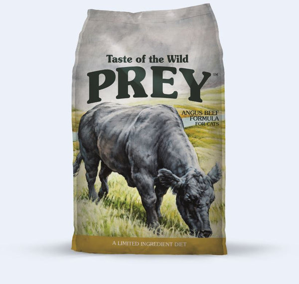 [BUY 1 FREE 1] Taste Of The Wild PREY Angus Beef Limited Ingredient Dry Cat Food (2 Sizes)