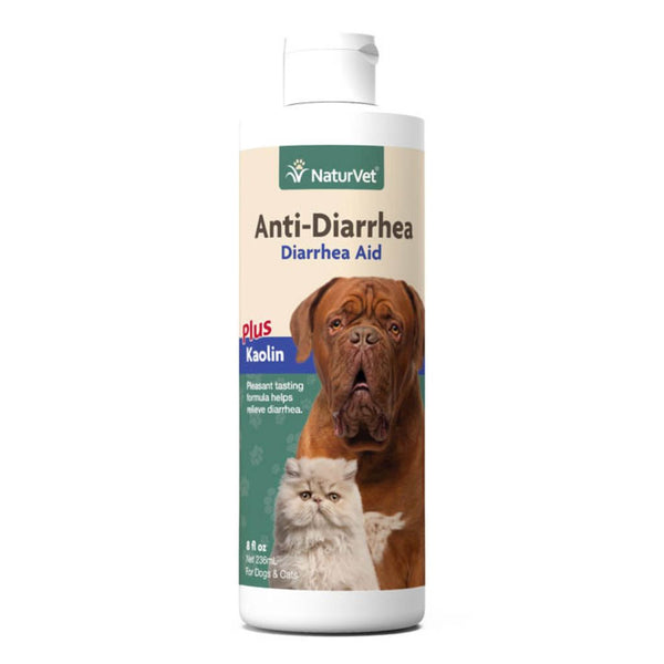 Naturvet Anti-Diarrhea Diarrhea Aid Plus Kaolin Pet Supplement, 236ml