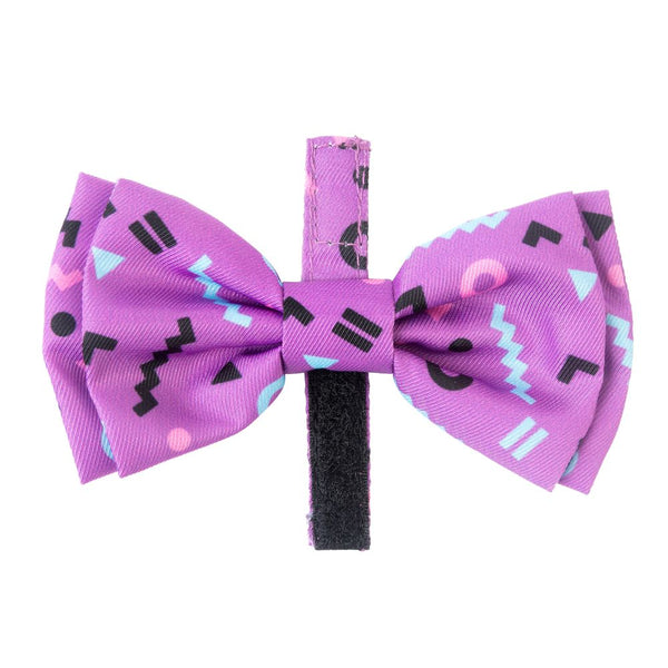 FuzzYard Purple Pet Bow Tie