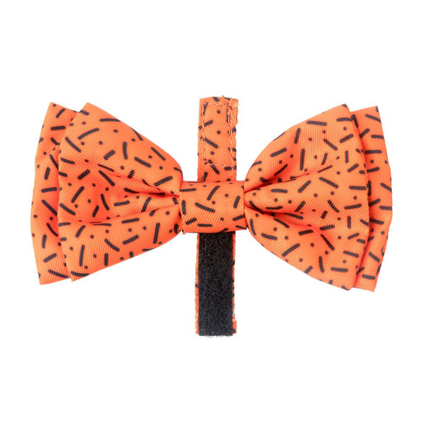 FuzzYard Orange Pet Bow Tie
