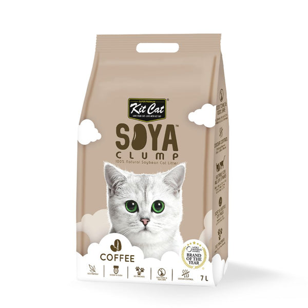 Kit Cat Soya Clump Coffee Cat Litter, 7L