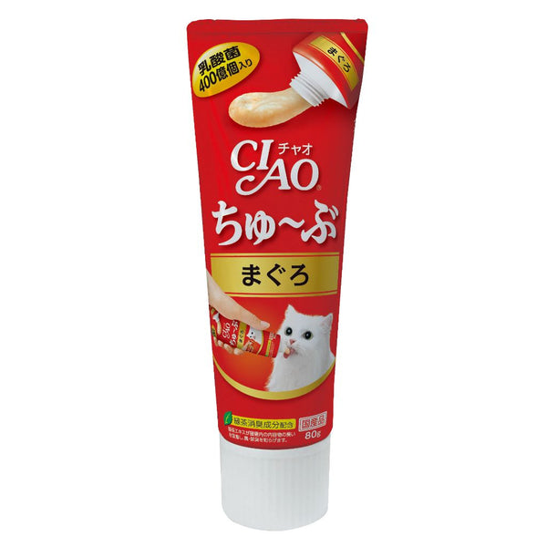 Ciao Churu Tube Tuna Maguro Creamy Cat Treat, 80g