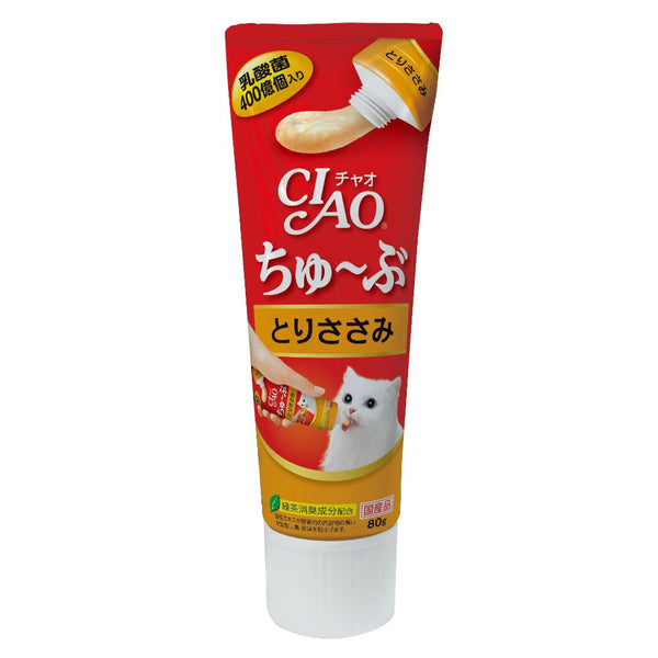 Ciao Churu Tube Chicken Fillet Creamy Treat, 80g