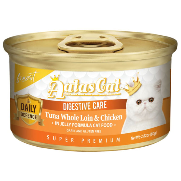 Aatas Cat Finest Daily Defence Digestive Care Wet Cat Food, 80g