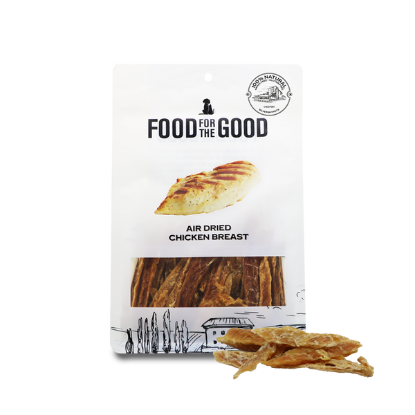 Food For The Good Air-Dried Chicken Breast Pet Treats, 300g