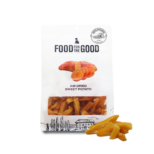 Food For The Good Air-Dried Sweet Potato Pet Treats, 600g