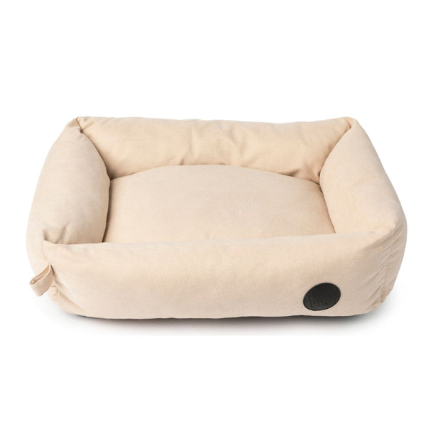 FuzzYard The Lounge Almond Cream Pet Bed (3 Sizes)