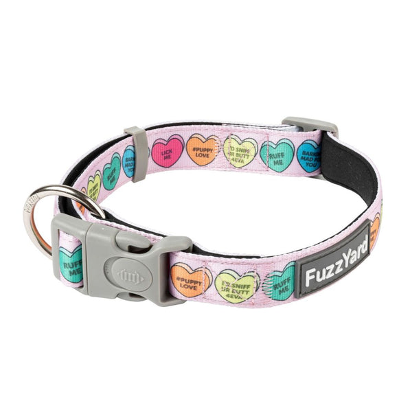 FuzzYard Candy Hearts Dog Collar (3 Sizes)