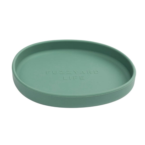 FuzzYard Life Silicone Myrtle Green Cat Dish