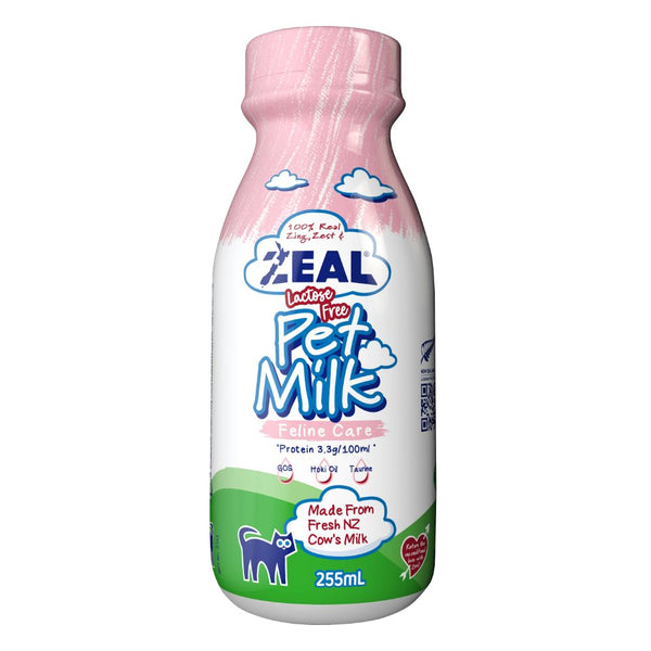 Zeal Lactose-Free Cat Milk, 255ml