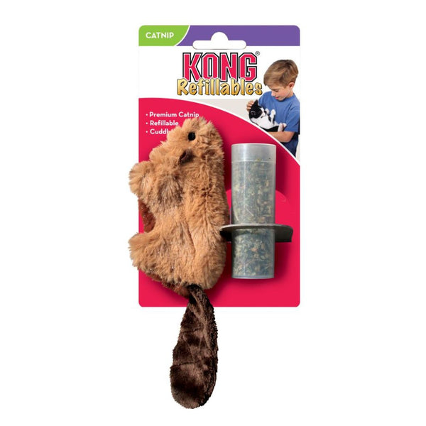 Kong Refillables Beaver Cat Toy