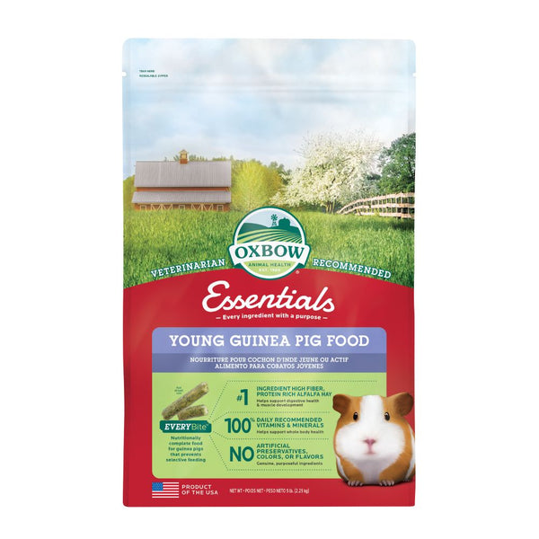 Oxbow Essential Young Guinea Pig Food (2 Sizes)