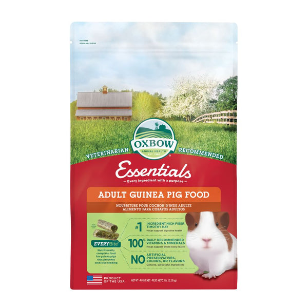 Oxbow Essential Adult Guinea Pig Food (2 Sizes)