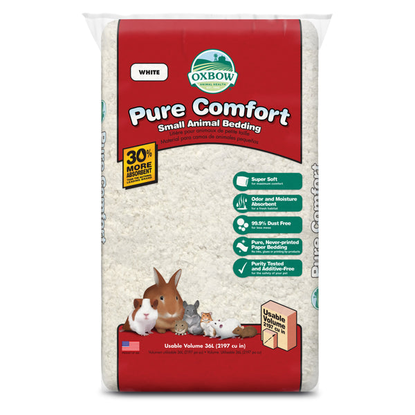 Oxbow Pure Comfort White Bedding for Small Animals (2 Sizes)
