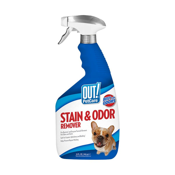 OUT! Stain & Odour Remover for Dogs & Cats, 945ml
