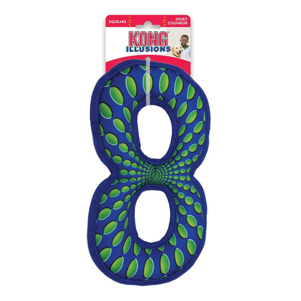 Kong Illusions Figure Eight Dog Toy (2 Sizes)