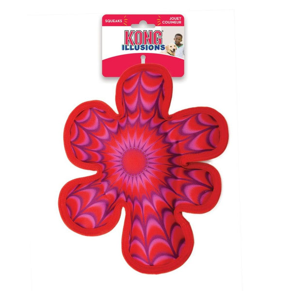 Kong Illusions Flower Dog Toy (2 Sizes)