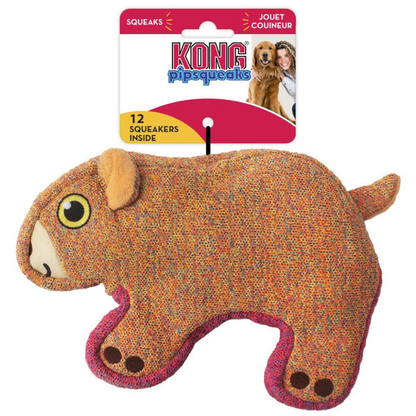Kong PipSqueaks Bear Dog Toy