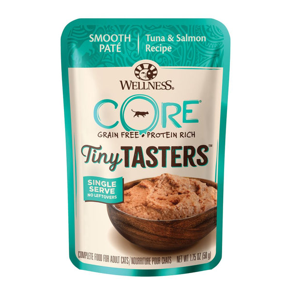 Wellness Core Tiny Tasters Tuna & Salmon Wet Cat Food, 50g