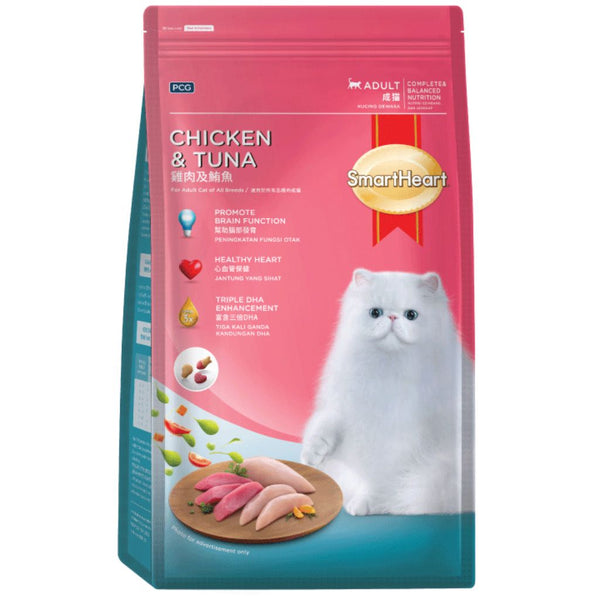 SmartHeart Chicken & Tuna Dry Cat Food (2 Sizes)