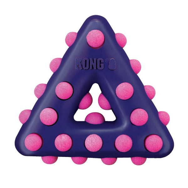 Kong Dotz Triangle Dog Toy (3 Sizes)