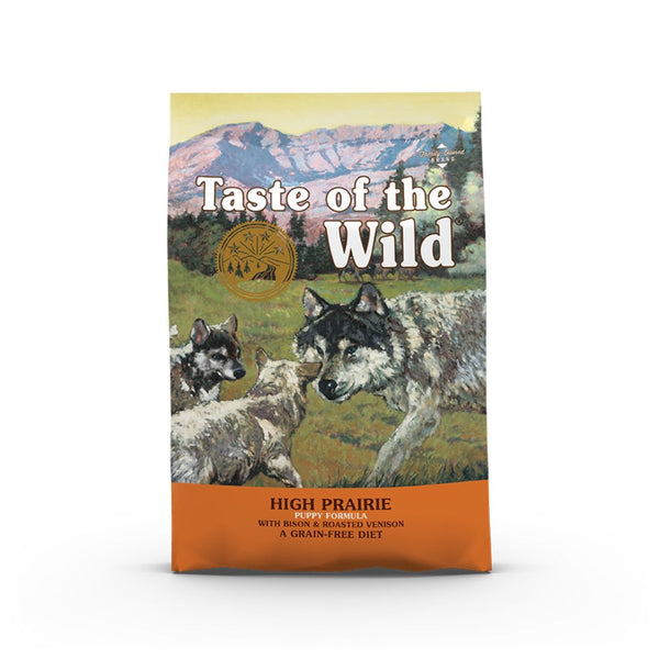 Taste Of The Wild High Prairie Puppy Roasted Bison & Venison Dry Dog Food (3 Sizes)