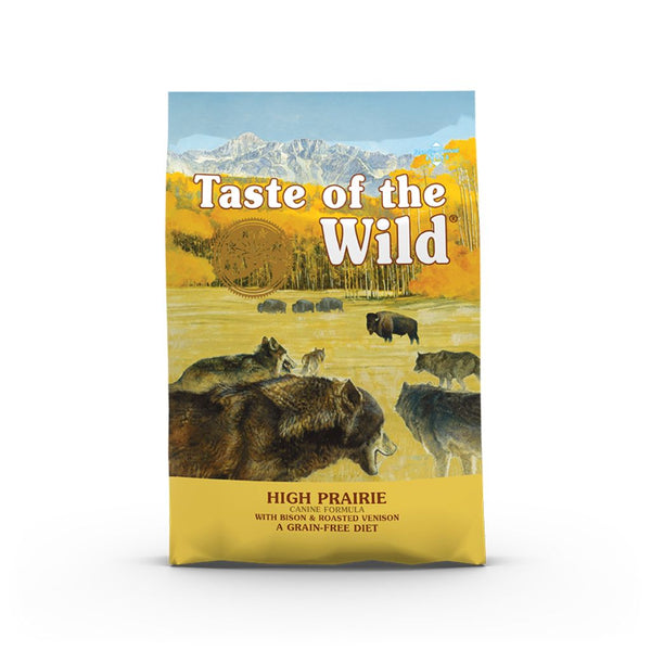 Taste Of The Wild High Prairie Roasted Bison & Venison Recipe Dry Dog Food (3 Sizes)