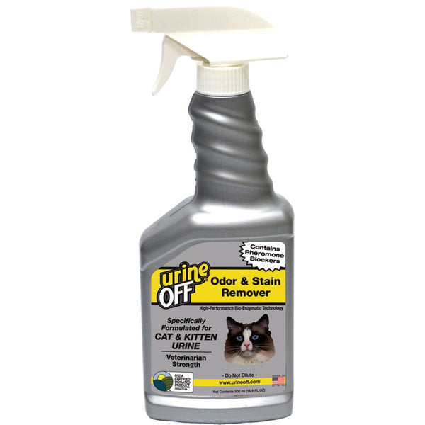 Urine Off Vet Strength Cats Formula Odour & Stain Cleaner (2 Sizes)