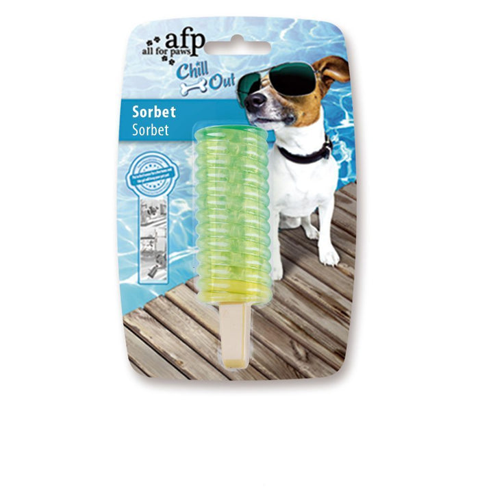 All For Paws Chill Out Spiral Ice Dog Toy.Happy Hoomans 