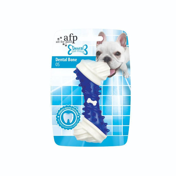 All For Paws Dental Chews Dental Bone Dog Toy (3 Colours).Happy Hoomans 