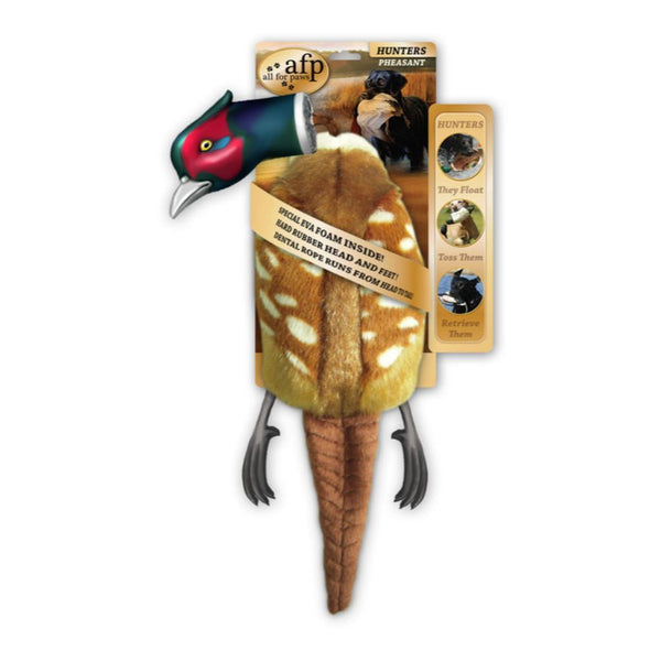 All For Paws Hunter Pheasant Dog Toy.Happy Hoomans 